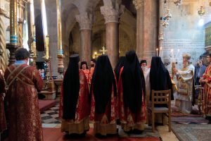 Grieks-orthodoxe eredienst bij het Graf Eredienst bij het Graf